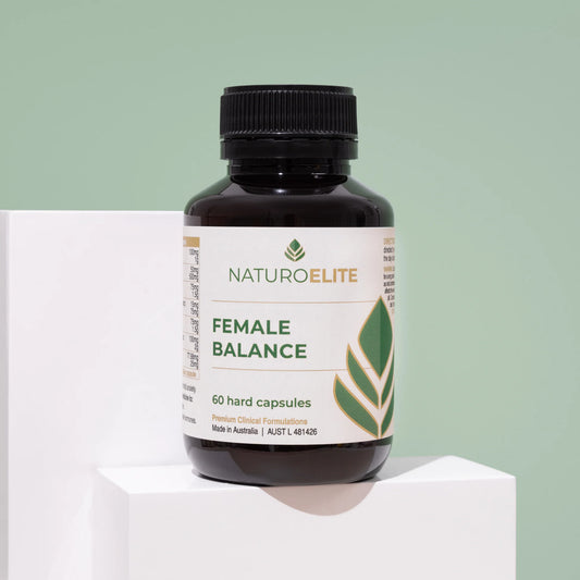 NaturoElite Female Balance | Balance Hormones & Mood | 60 Capsules