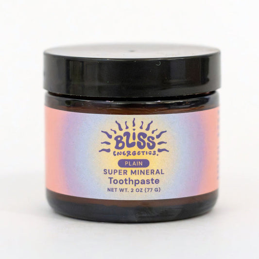 Bliss Energetics Super Mineral Toothpaste Mint + Plain 2oz