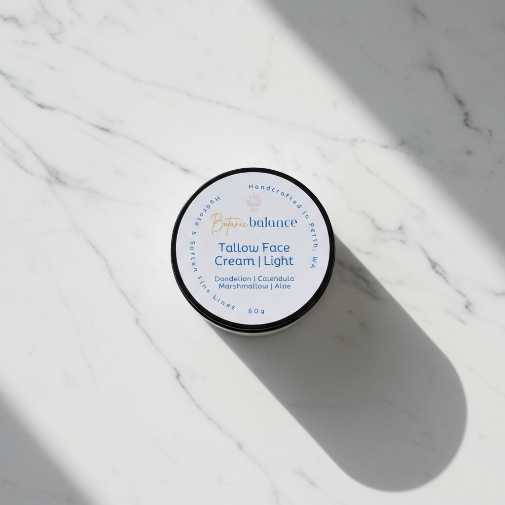 Tallow face cream container 60g