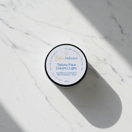 Tallow face cream container 60g