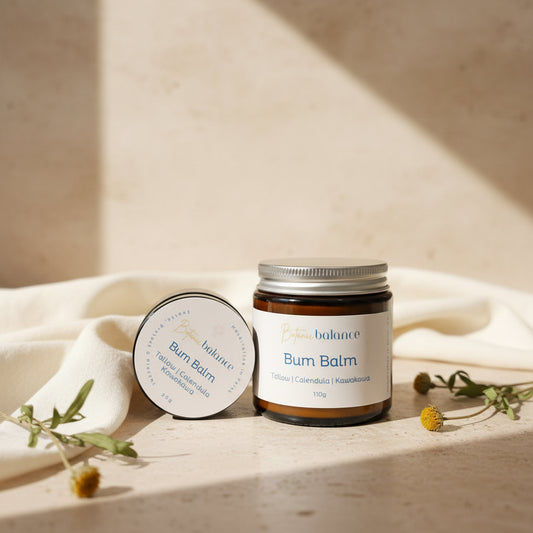 Bum Balm | 100% Grass-Fed and Finished Tallow | Kawakawa