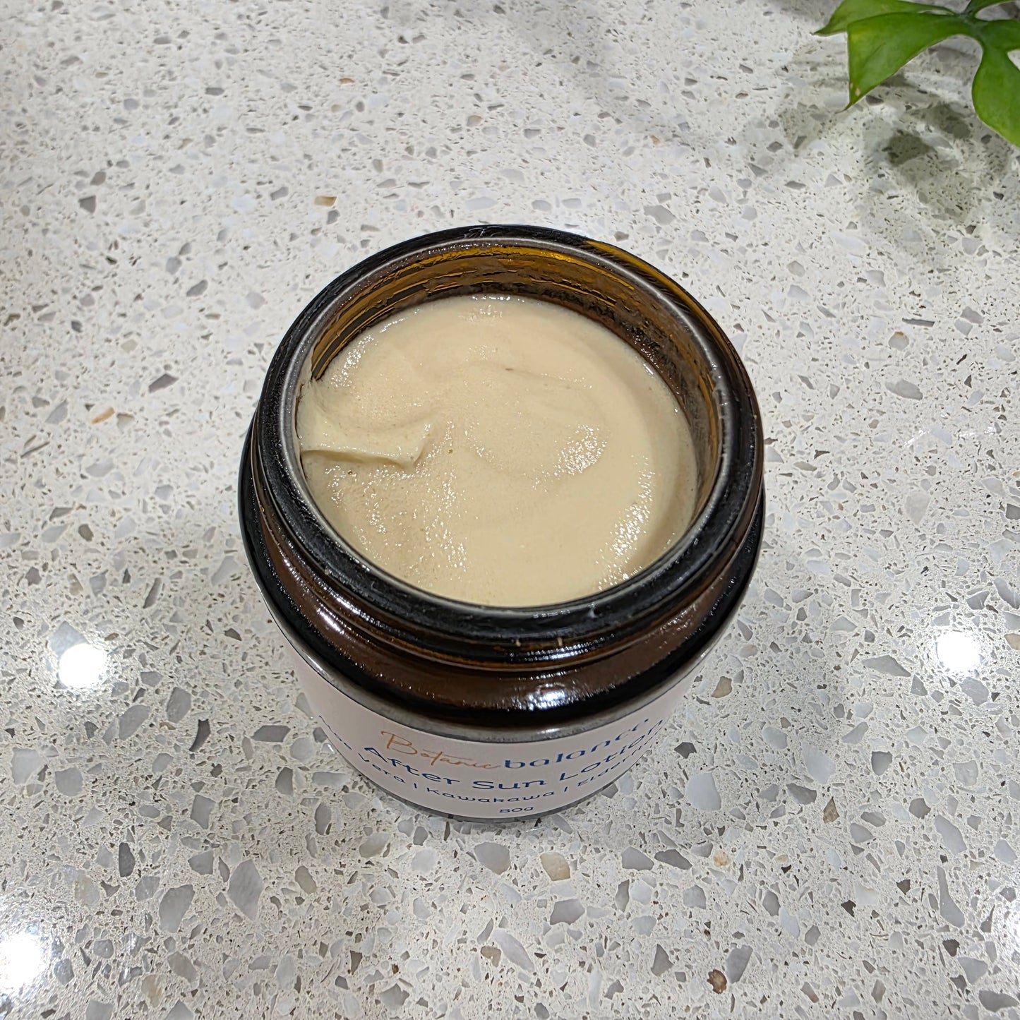 Jar of aftersun lotion