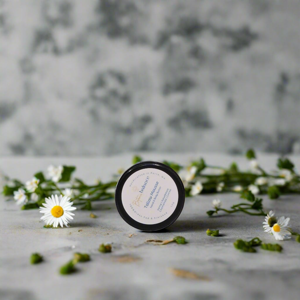 tallow mousse sample free hand and body butter
