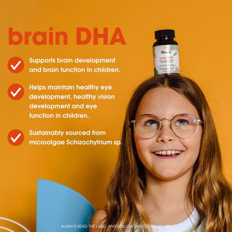 I'm Nutrients Brain DHA for Kids | 60 Chewable Capsules