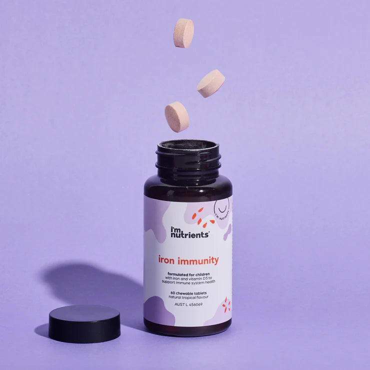 i'm nutrients Iron Immunity | 60 chewable tablets
