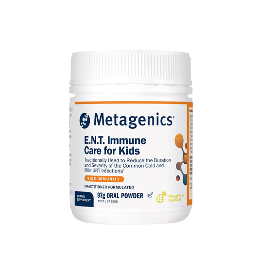 Metagenics E.N.T Immune Care for Kids Pineapple 97g Powder