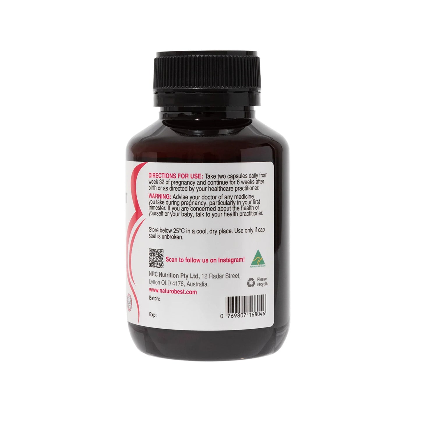 Birth Prep & Recovery | 60 Capsules | Prepare for Labour or Soothe Cramps During Menstruation