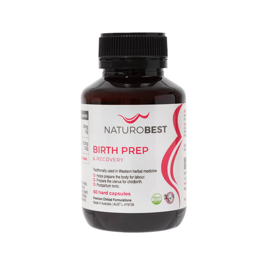 Birth Prep & Recovery | 60 Capsules | Prepare for Labour or Soothe Cramps During Menstruation