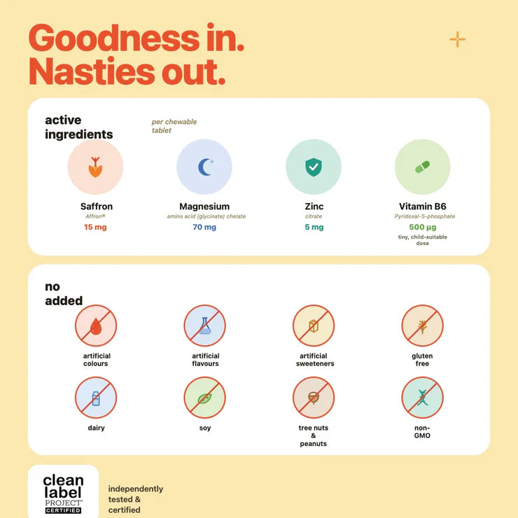 I'm Nutrients Calm Mind | 60 chewable tablets