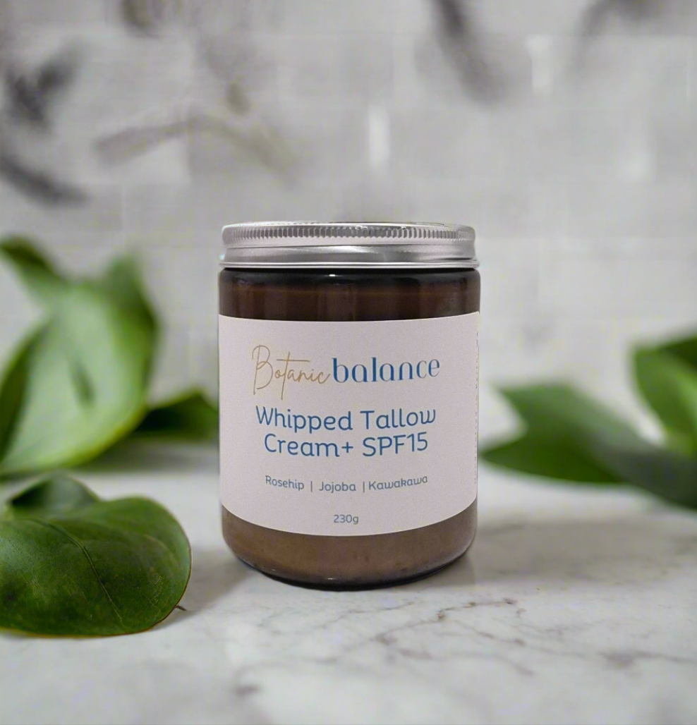 Whipped Tallow Cream+ | SPF 15 Sun Protection