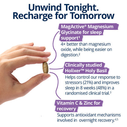 Metagenics MetaRelax Recharge Overnight 60 Tablets