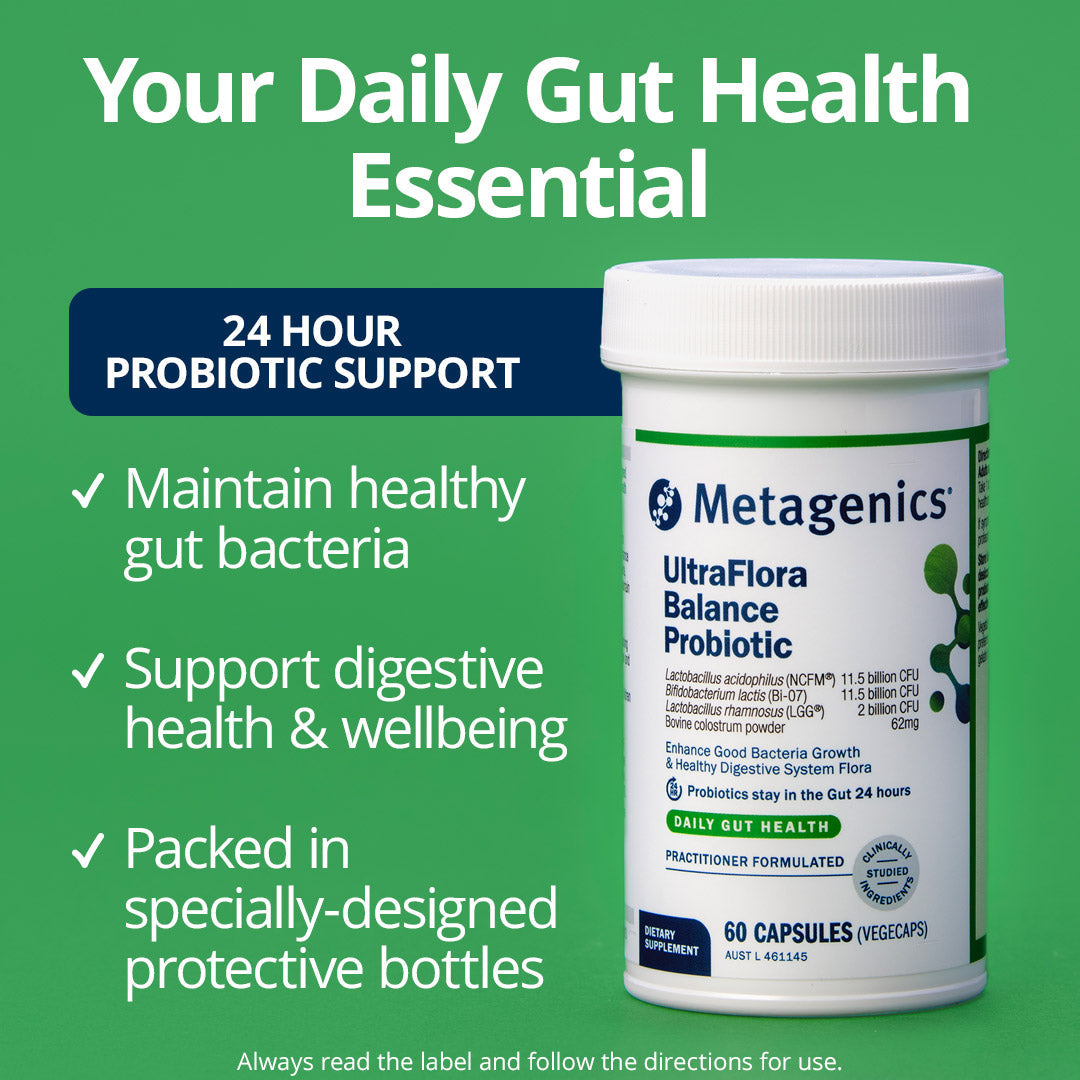 Metagenics UltraFlora Balance Probiotic 60 Capsules