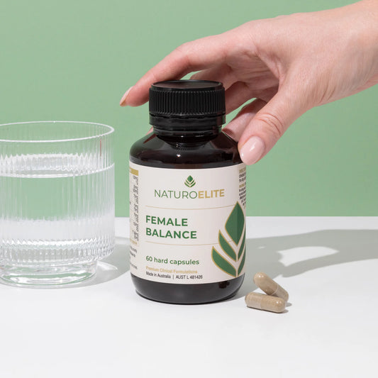 NaturoElite Female Balance | Balance Hormones & Mood | 60 Capsules