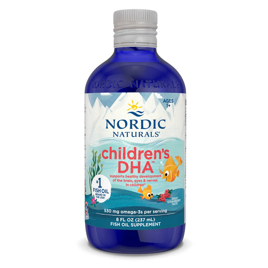 Children's DHA 237ml | 530mg Omega 3's per serving | Strawberry Flavour