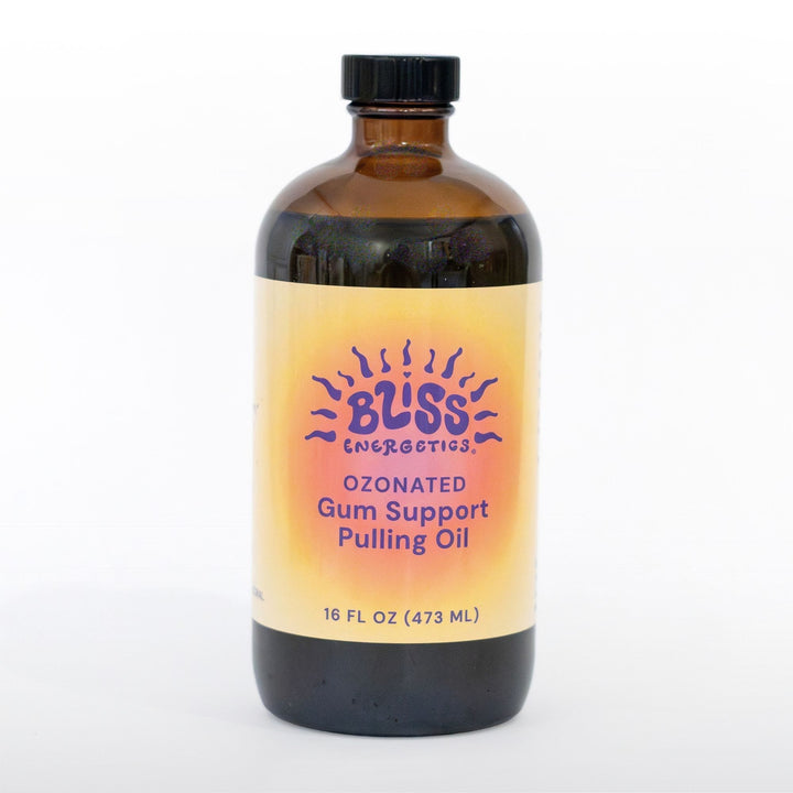 Bliss Energetics Ozonated Gum Support Pulling Oil 16oz (473ml)