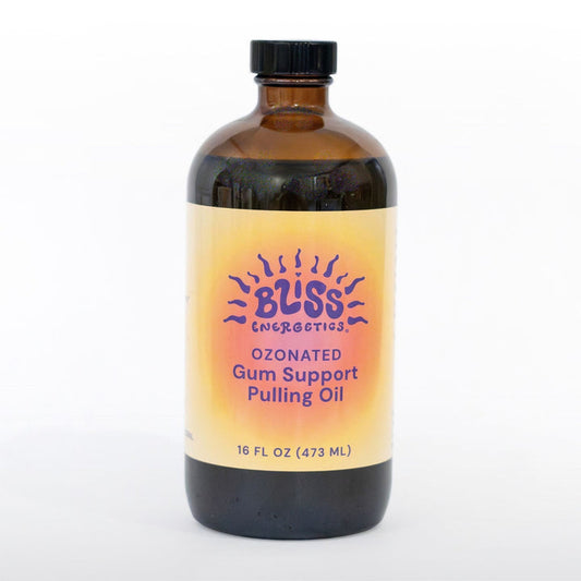 Bliss Energetics Ozonated Gum Support Pulling Oil 16oz (473ml)
