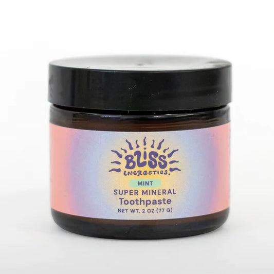Bliss Energetics Super Mineral Toothpaste Mint + Plain 2oz