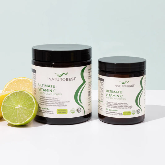 Ultimate Vitamin C & Bioflavonoids | Immune & Collagen Support Powder | 150g & 300g