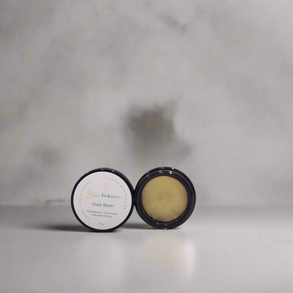 Owie Balm | Kawakawa, Calendula & Manuka Honey Healing Balm 40g
