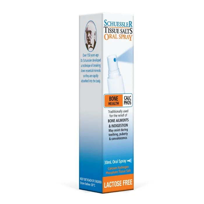 Schuessler Tissue Salts Calc Phos Bone Health Oral Spray 30ml