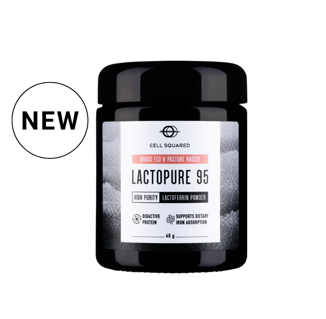 LactoPure 95 | High Purity Lactoferrin Powder | 40g