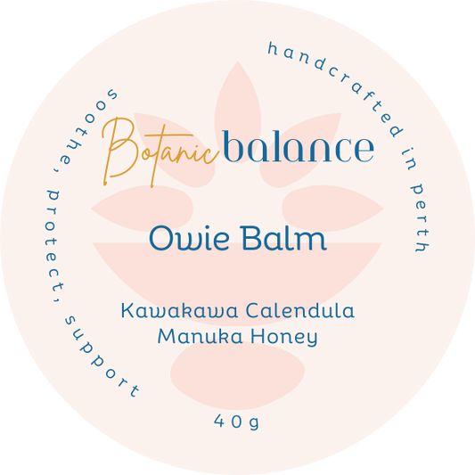 Owie Balm | Kawakawa, Calendula & Manuka Honey Healing Balm 40g