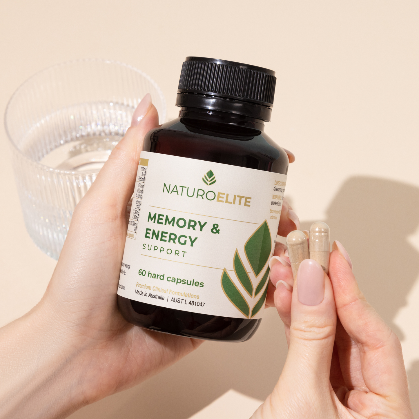 NaturoElite Memory & Energy Support
