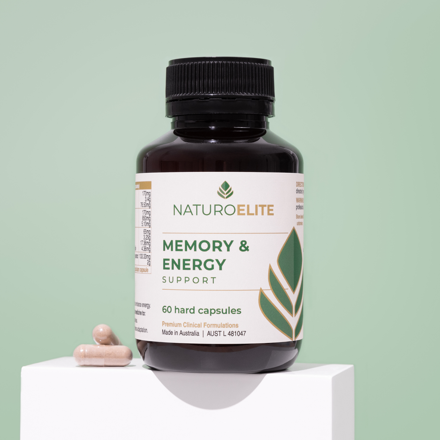 NaturoElite Memory & Energy Support
