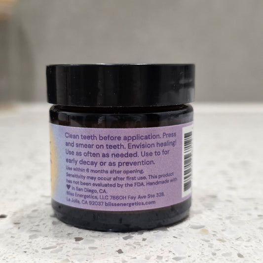 Bliss Energetics Super Mineral Tooth Puddy 1oz