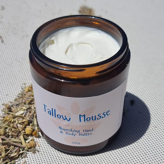 Tallow Mousse | Nourishing Hand & Body Butter 200g